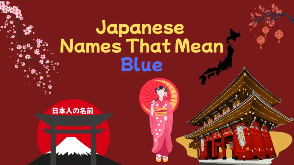 Japanese Names That Mean Blue