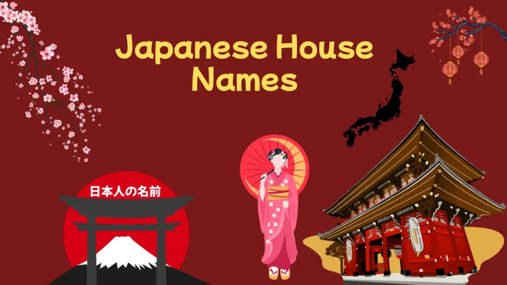 Japanese House Names