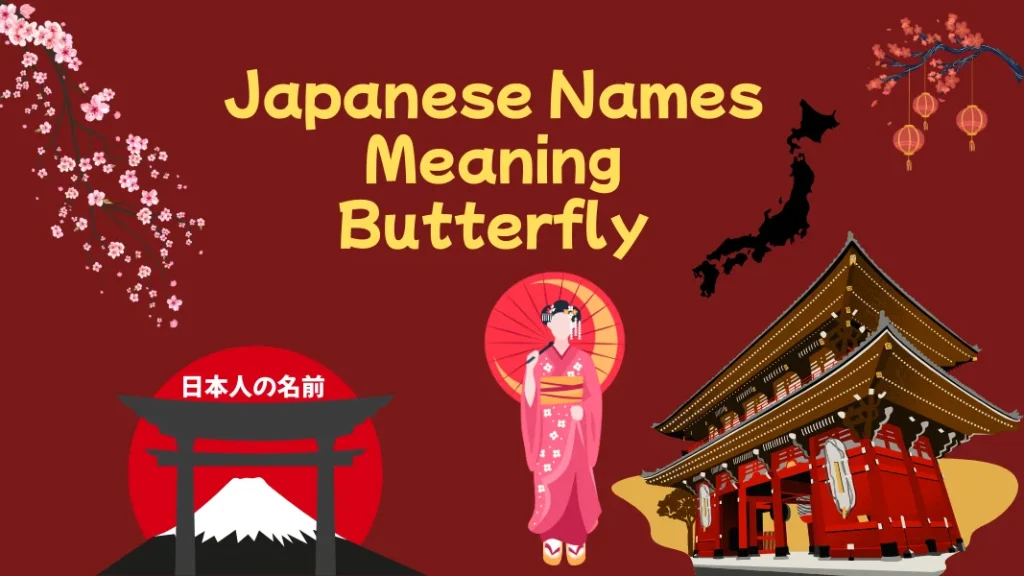 Japanese Names Meaning Butterfly