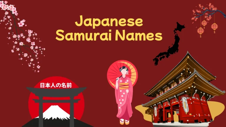Japanese Samurai Names